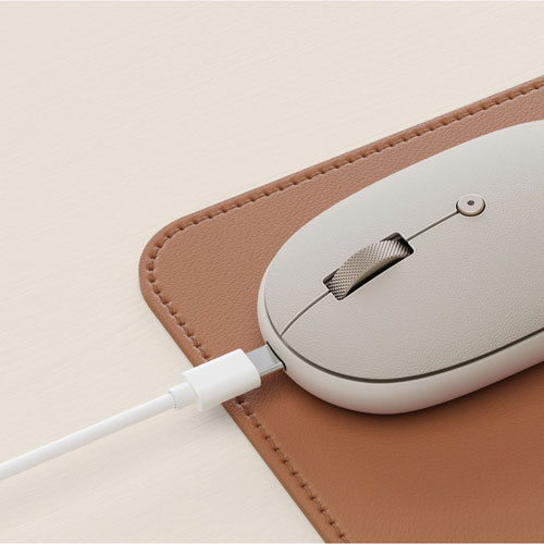 Souris Bluetooth OntheGo de Satechi - Sable