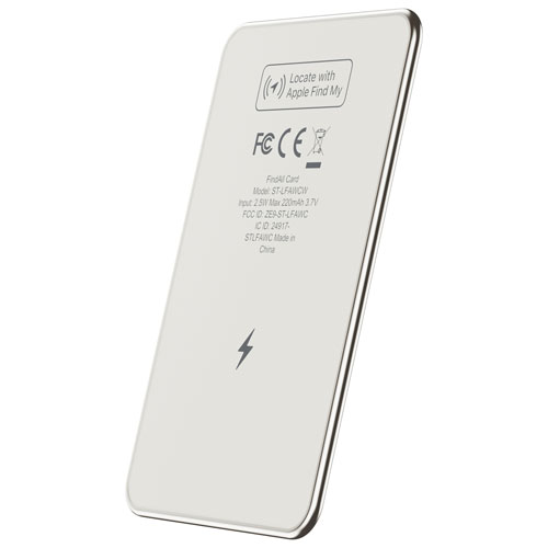 Dispositif de repérage de portefeuille FindAll avec Localiser d'Apple et chargement Qi de Satechi