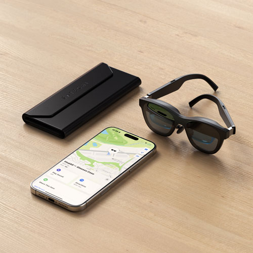 Satechi FindAll Vegan-Leather Glasses Tracker Case with Qi Charging
