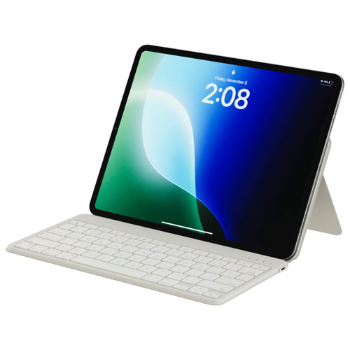 Clavier Bluetooth avec support OntheGo de Satechi - Sable