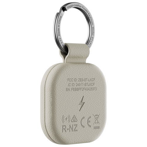 Satechi FindAll Vegan-Leather Keychain Tracker - Sand
