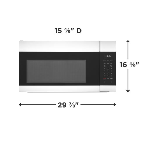 Frigidaire Over-The-Range Microwave - 1.7 Cu. Ft. - White