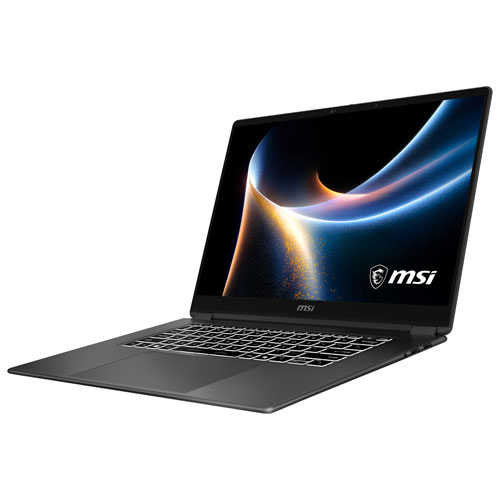 Portable d'affaires à écran tactile de 16 po Prestige 16 Flip AI+ de MSI (Core Ultra X9 - 388H d'Intel/RAM 32 Go/SSD 1 To/Win 11 Pro)