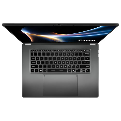 Portable d'affaires à écran tactile de 16 po Prestige 16 Flip AI+ de MSI (Core Ultra X9 - 388H d'Intel/RAM 32 Go/SSD 1 To/Win 11 Pro)