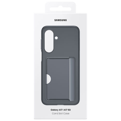 Samsung Fitted Hard Shell Case for Galaxy A17 - Black