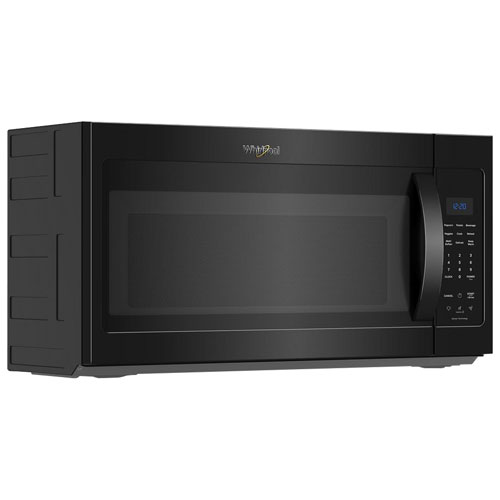 Four à micro-ondes à hotte intégrée de Whirlpool - 1,9 pi³ - Noir