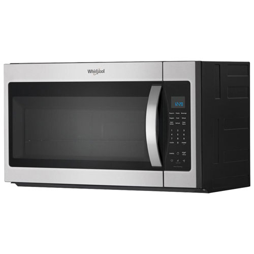 Four à micro-ondes à hotte intégrée de Whirlpool - 1,9 pi³ - Acier inoxydable