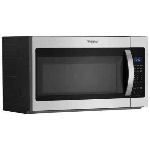 Four à micro-ondes à hotte intégrée de Whirlpool - 1,9 pi³ - Acier inoxydable