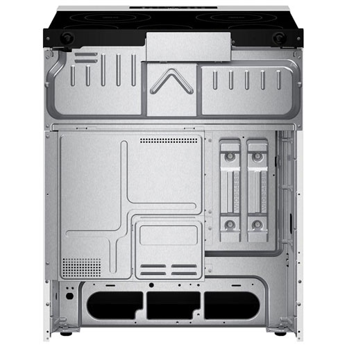 Whirlpool 30" 5.3 Cu. Ft. Fan Convection 5-Element Slide-In Electric Air Fry Range (YWSES4530TW) - White