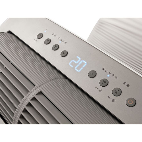 Midea Portable Air Conditioner - 12000 BTU (550 sq ft Coverage) - 43dB, Remote, Wi-Fi - White