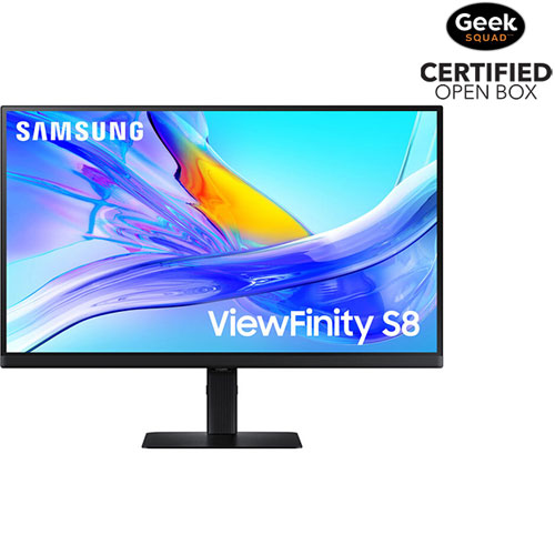 Samsung S80D 27" 4K UHD 60Hz IPS LCD Monitor (LS27D806UANXGO) - Black by SAMSUNG - Open Box condition - CA$549.99