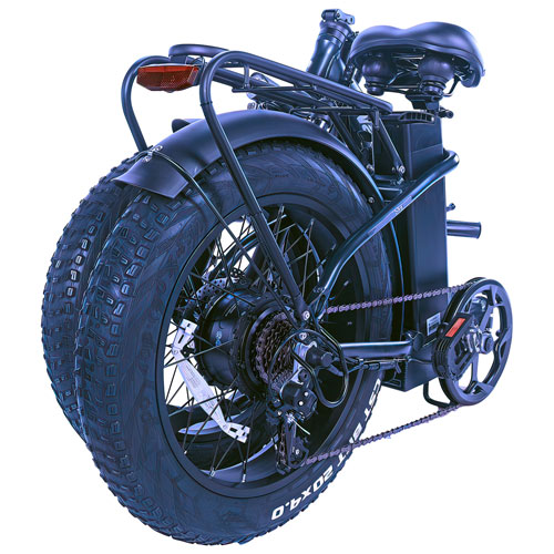 Gotyger Cargo Foldable Fat Tire Electric City Bike (500W Motor / 50km Range / 30km/h Top Speed