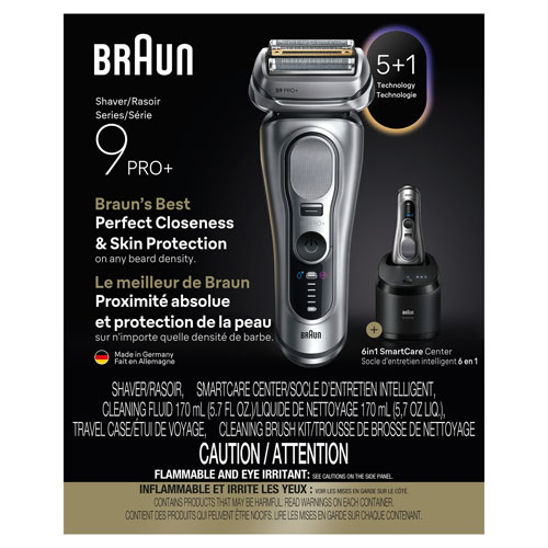 Braun Series 9 PRO+ Wet/Dry Cordless Foil Shaver (9667cc) | Best