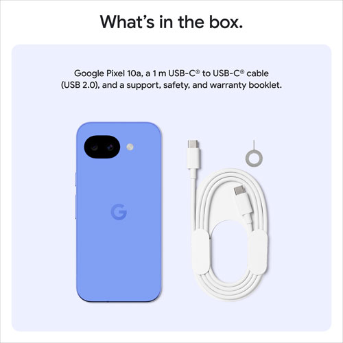 Pixel 10a de 256 Go de Google avec Koodo - Brume - Forfait Balance sélectionné