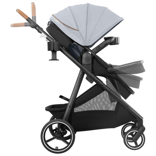 Evenflo Shyft Intuiti+ Travel System with Revolve180 LiteMax NXT Infant Car Seat - Quartz