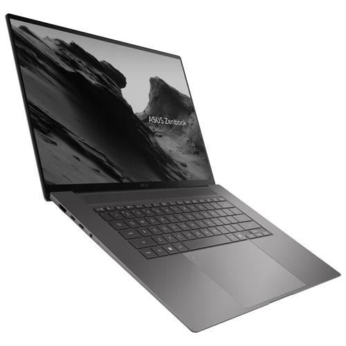 Portable à écran tactile DELO 16 po Zenbook S16 d'ASUS - Gris Zumaia (Ryzen AI 9 465 d'AMD/RAM 32 Go/SSD 1 To/Windows 11 Famille)