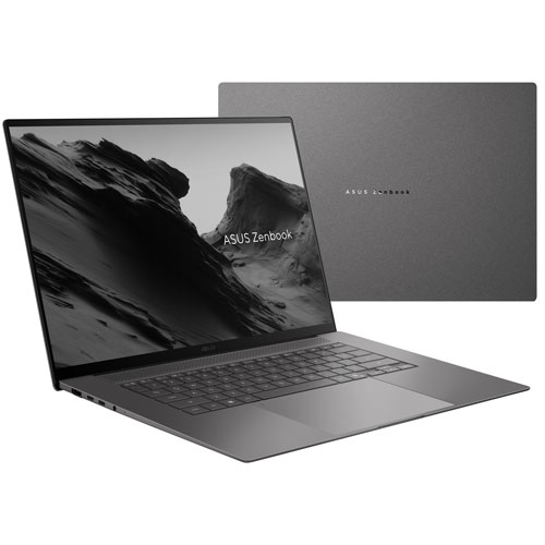 Portable à écran tactile DELO 16 po Zenbook S16 d'ASUS - Gris Zumaia (Ryzen AI 9 465 d'AMD/RAM 32 Go/SSD 1 To/Windows 11 Famille)