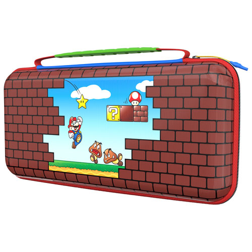 Turtle Beach PlayTrek Travel Case for Nintendo Switch 2/Switch - Mario Bricks