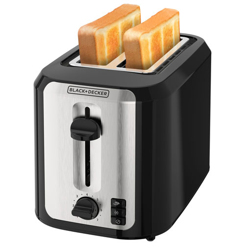 Grille-pain de Black & Decker - 2 tranches - Noir