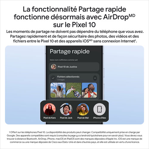Rogers Google Pixel 10a 128GB - Obsidian - Monthly Financing