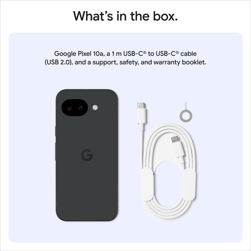 Pixel 10a de 128 Go de Google avec Rogers - Framboise - Financement mensuel