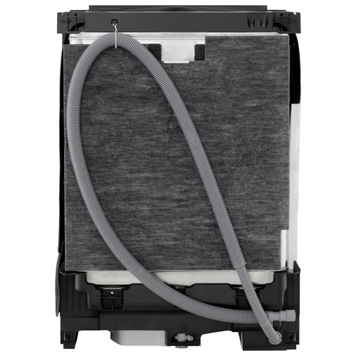 LG FlushFit 24" 44dB Built-In Dishwasher with Third Rack (LDNPM654D) - Black Stainless Steel