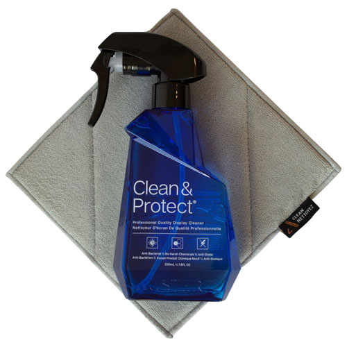 Trousse de nettoyage avec chiffon double face V Series Clean & Protect d'Austere - 230 ml