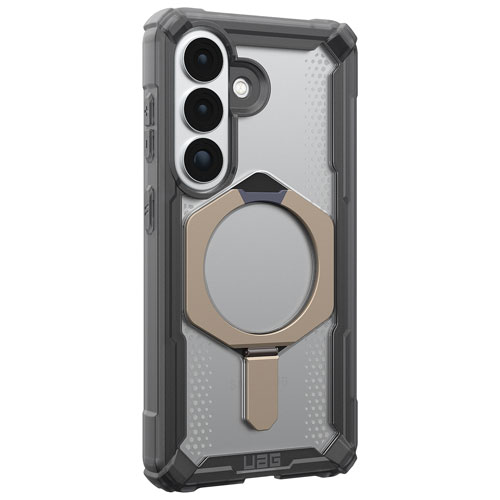 Urban Armor Gear Fitted Hard Shell Case with Magnet & Kickstand for Galaxy S26 - Ash/Titanium