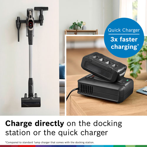 Aspirateur-balai sans fil Unlimited 9 de Bosch - Crème foncée