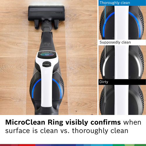 Aspirateur-balai sans fil Unlimited 10 de Bosch - Blanc