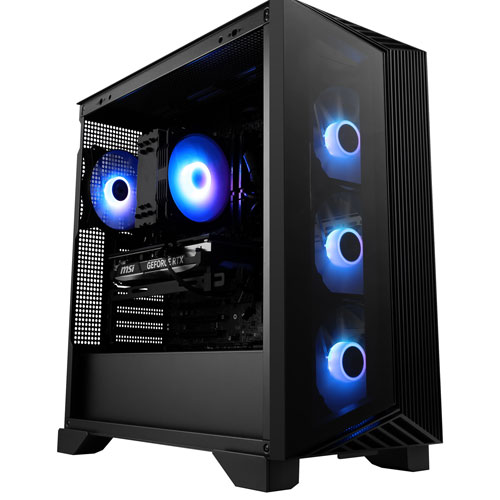 Ordinateur de jeu Aegis de MSI - Noir (Ryzen R7-8700F d'AMD/RAM 32 Go/SSD 1 To/GeForce RTX 5070 NVIDIA/Windows 11)