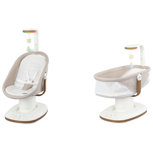 Evenflo Elara 2-in-1 Smart Motion Swing & Soothing Nest Bouncer