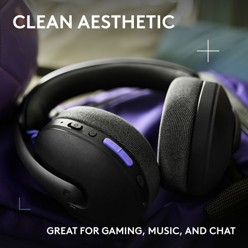 Casque de jeu sans fil G325 LIGHTSPEED de Logitech - Noir