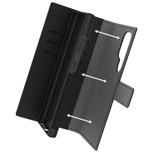 LBT 2-in-1 Switch Wallet Case for Galaxy S26 - Black