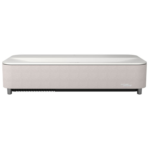 Projecteur de cinéma maison DEL Ultra HD 4K Lifestudio Grand Plus d'Epson (V11HB83020) - Blanc