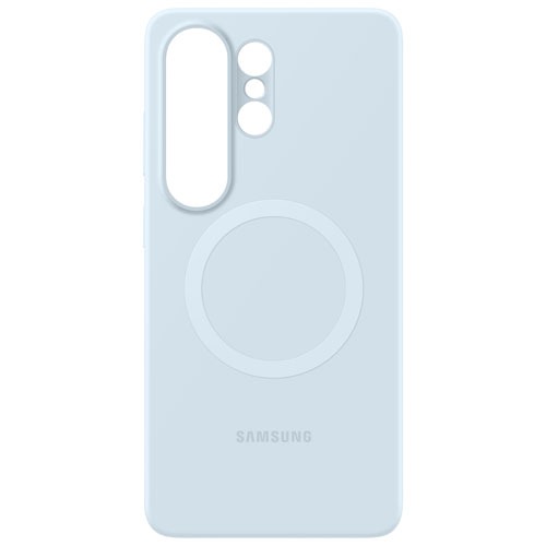 Samsung Silicone Fitted Soft Shell Case with Magnet for Galaxy S26 Ultra - Light Blue