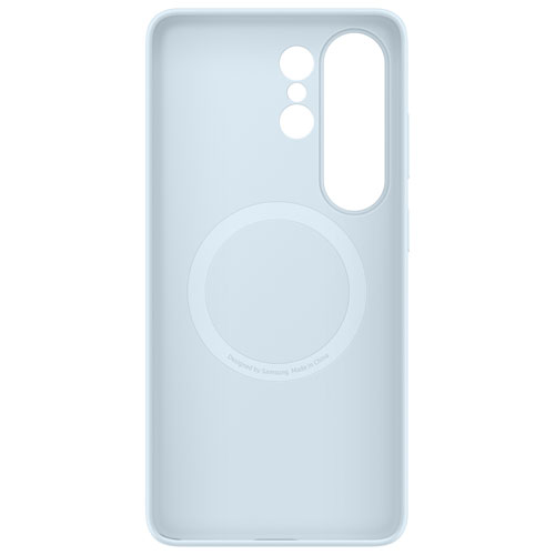 Samsung Silicone Fitted Soft Shell Case with Magnet for Galaxy S26 Ultra - Light Blue