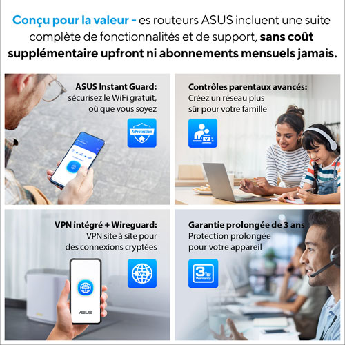 ASUS Wireless Dual-Band Wi-Fi 7 Travel Router (RT-BE58 GO)