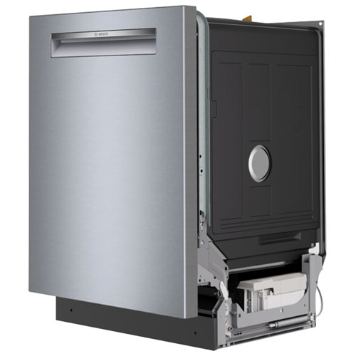 Bosch 300 Series 24" 46dB Top Control with Zone Wash PureDry 3rd Rack- Energy Star (SHP53EM5N) - Stainless Steel