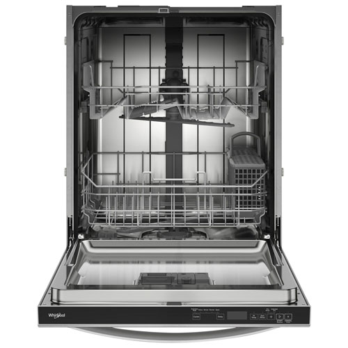 Whirlpool 24" 50dB Built-In Dishwasher with Tub & Third Rack - Stainless Steel