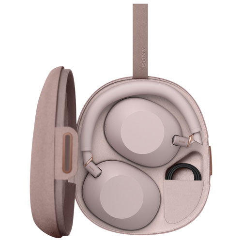 Sony WH-1000XM6 Over-Ear Noise Cancelling Bluetooth Headphones - Sand Pink