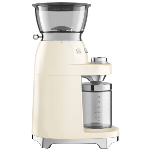 Smeg 50's Style Retro Coffee Grinder - Cream
