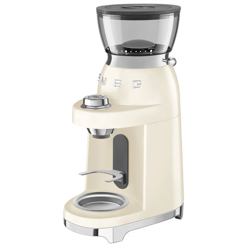 Smeg 50's Style Retro Coffee Grinder - Cream