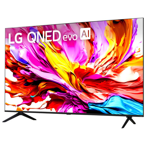 Téléviseur intelligent webOS mini-DEL HDR UHD 4K QNED91 evo AI de 85 po de LG (85QNED91AUA.ACCQ) - 2026