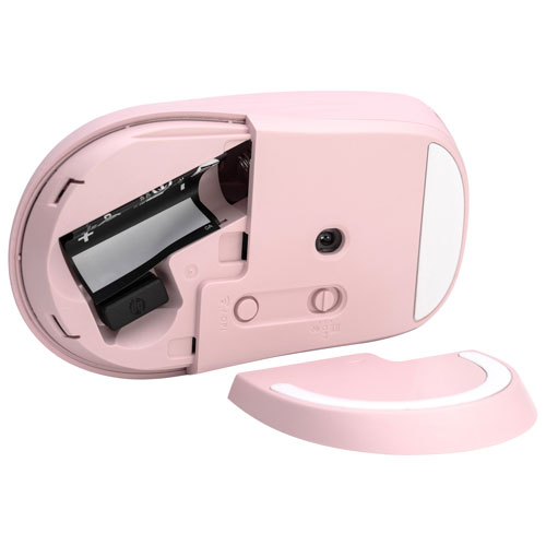 Souris optique sans fil silencieuse de 6000 ppp 400 de HP - Rose