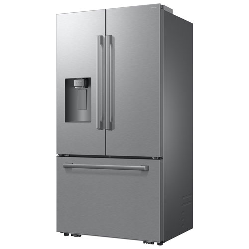 Samsung 36" 24 Cu. Ft. French Door Refrigerator with Water & Ice Dispenser (RF70H25HERAA) - Stainless Steel