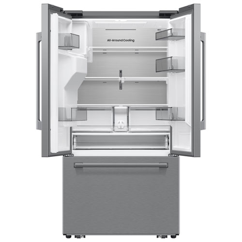 Samsung 36" 24 Cu. Ft. French Door Refrigerator with Water & Ice Dispenser (RF70H25HERAA) - Stainless Steel