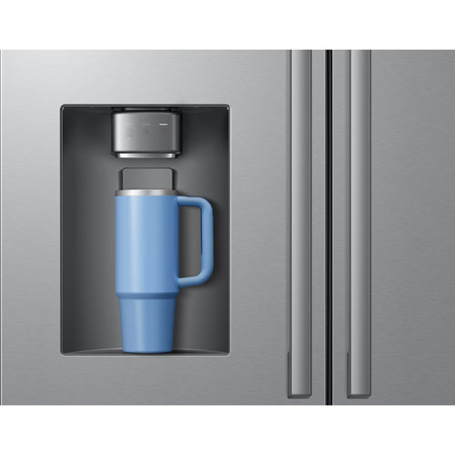 Samsung 36" 24 Cu. Ft. French Door Refrigerator with Water & Ice Dispenser (RF70H25HERAA) - Stainless Steel