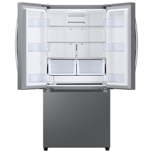 Samsung RF50 Neo 33" 24.5 Cu. Ft. French Door Refrigerator w/ Water & Ice Dispenser (RF25C5A01SRAA) -Stainless Steel