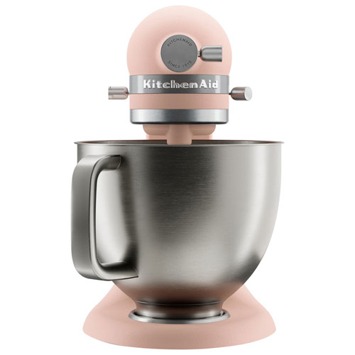 Batteur sur socle à tête inclinable Artisan Plus de KitchenAid - 5 pte - 350 W - Rose plume